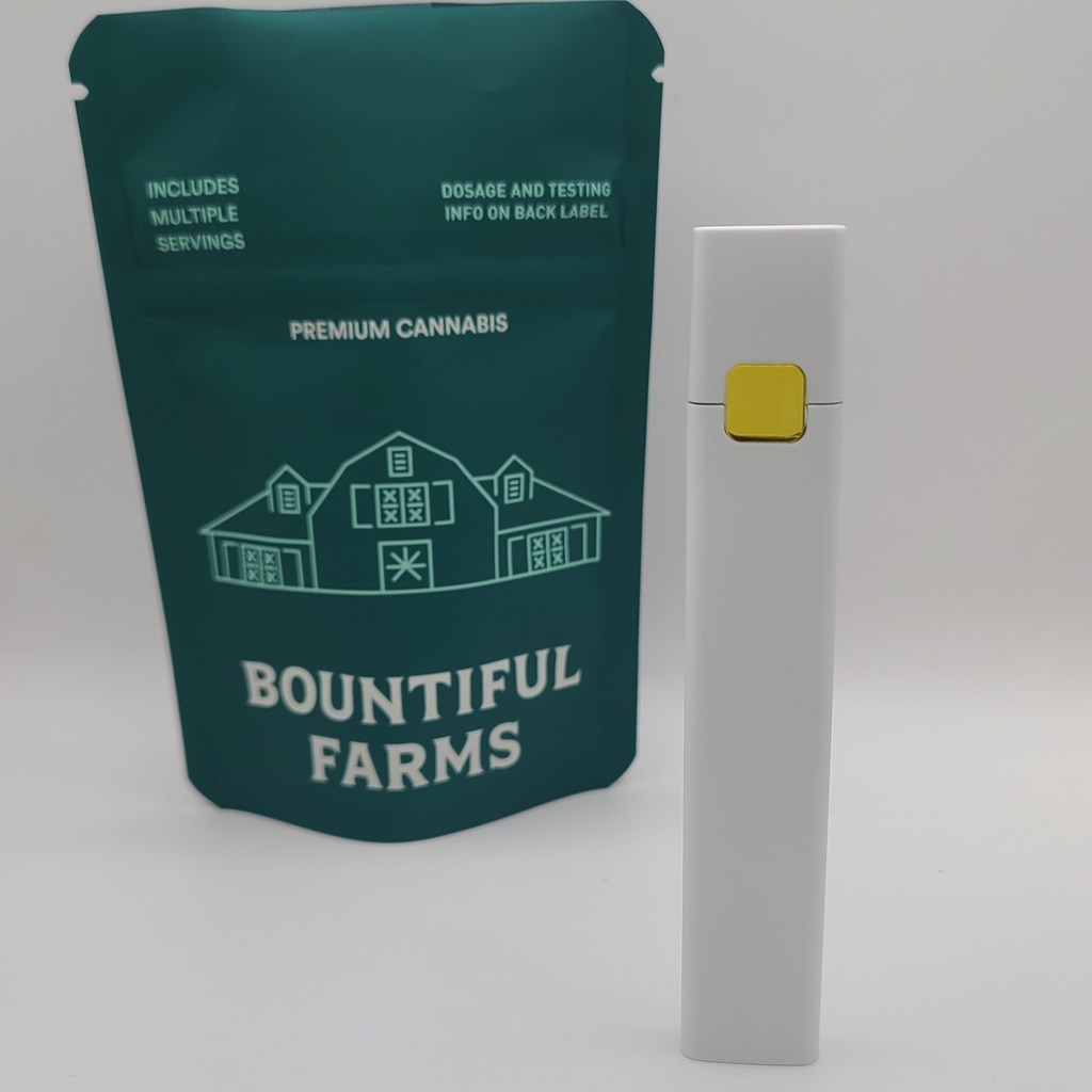 Photograph of product: Bountiful Farms Southern Haspitality Live au chocolat Rosin Disposable 0.5g