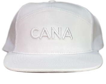 Photograph of product: CANA 7 Panel Cap (White)
