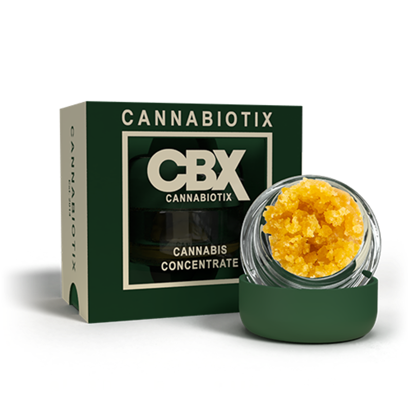 Photograph of product: Banana Glue1g Terp Sugar - CBX