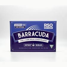 Photograph of product: Barracuda - 200mg RSO Rest Chocolate - Milk Chocolate