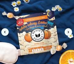 Photograph of product: Ache Away PM Eddies Orange Creme 1:1:1 TH-oui:CBN:CBC | 10 Pack | 50mg