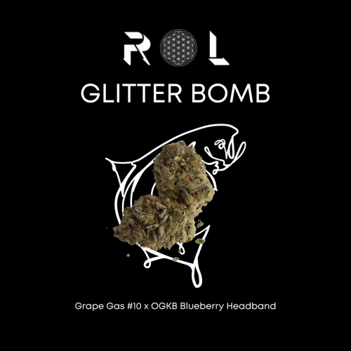 Photograph of product: Glitter Bomb - Buds 3.5g