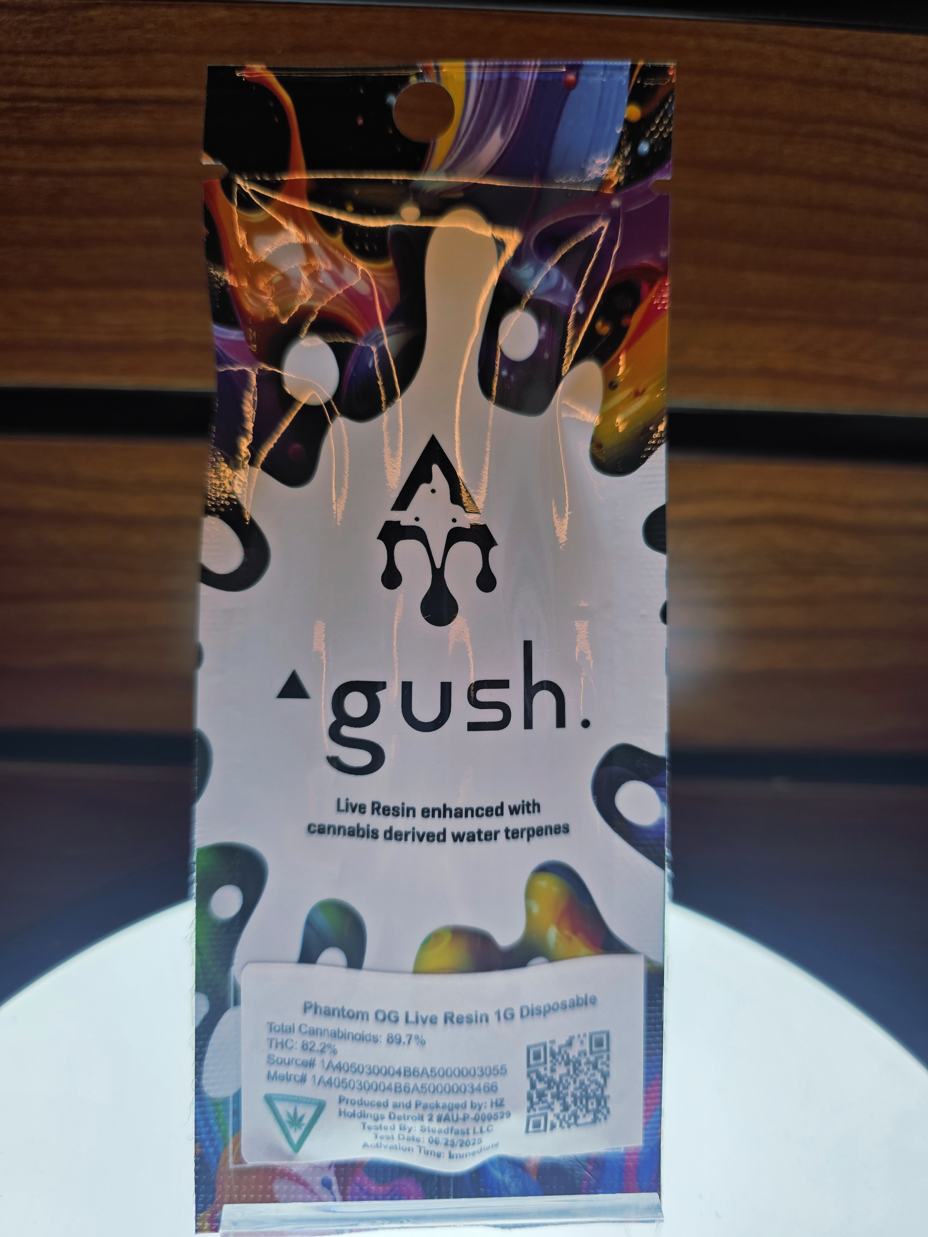 Photograph of product: Gush Disposable- Phantom OG
