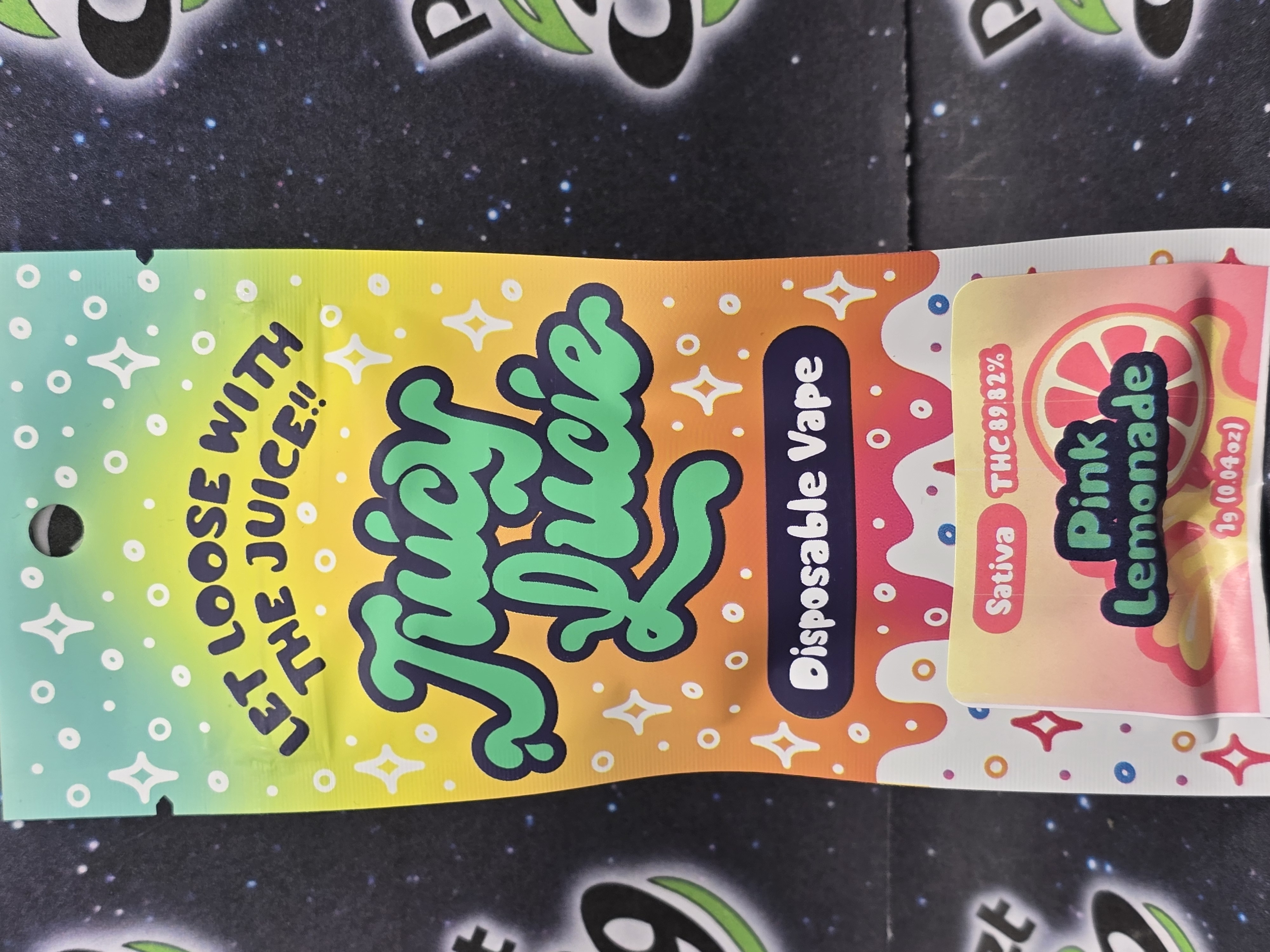 Photograph of product: Juicy Lucie | Pink Lemonade Disposable Vape