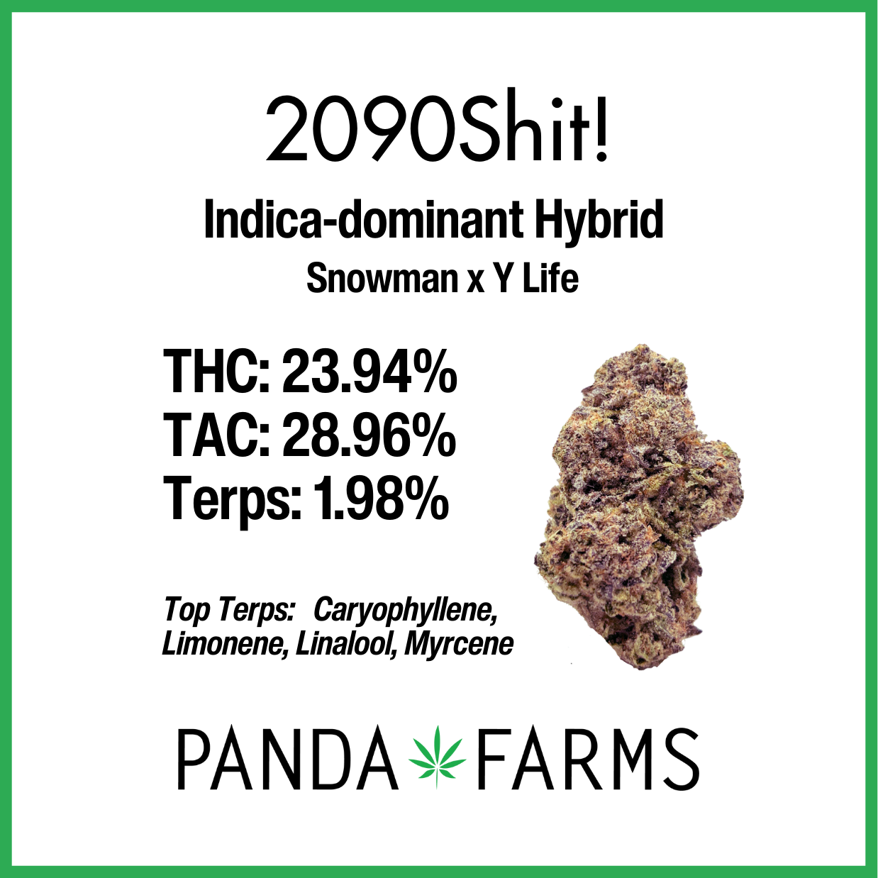 Photograph of product: 2090 Shit! - 3.5g