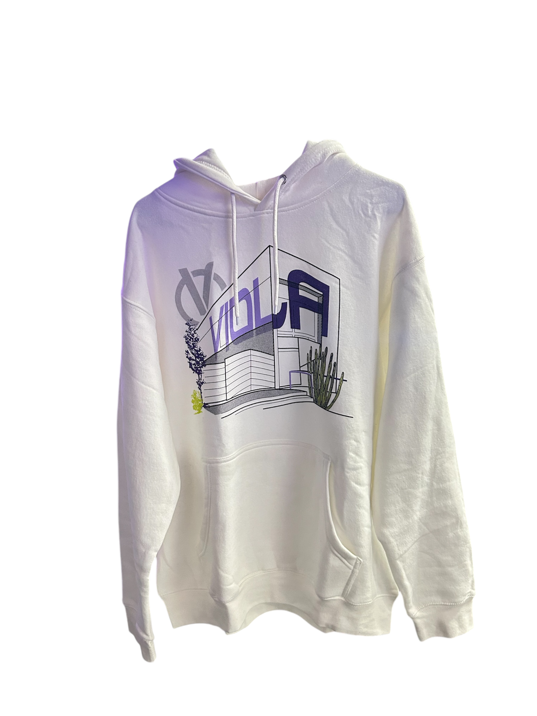 Photograph of product: Headquarters Hoodie | White