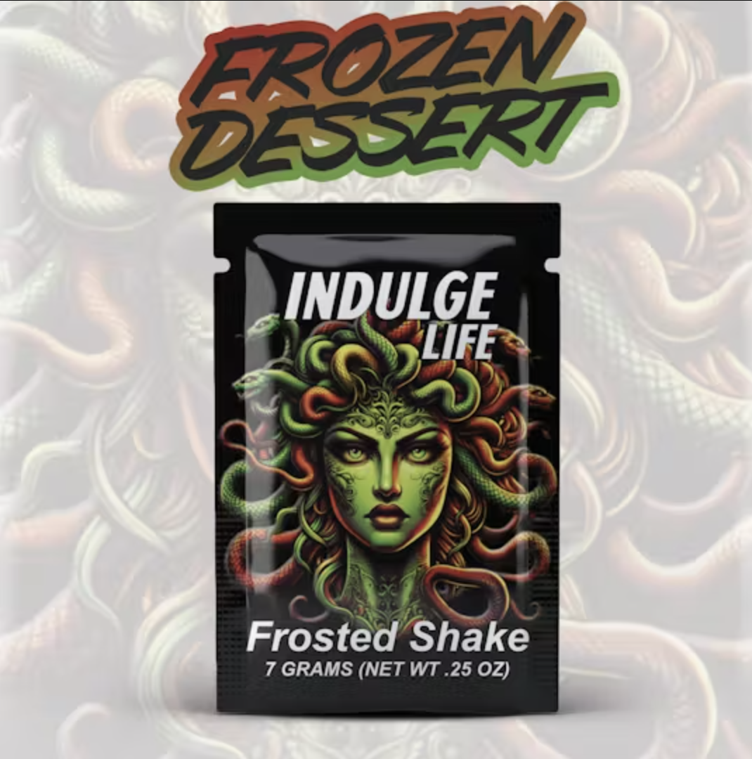 Photograph of product: Indulge- Frozen Dessert- 7g Frosted Shake