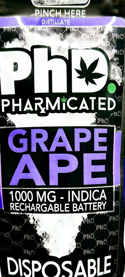 Photograph of product: Grape Ape - Disposable