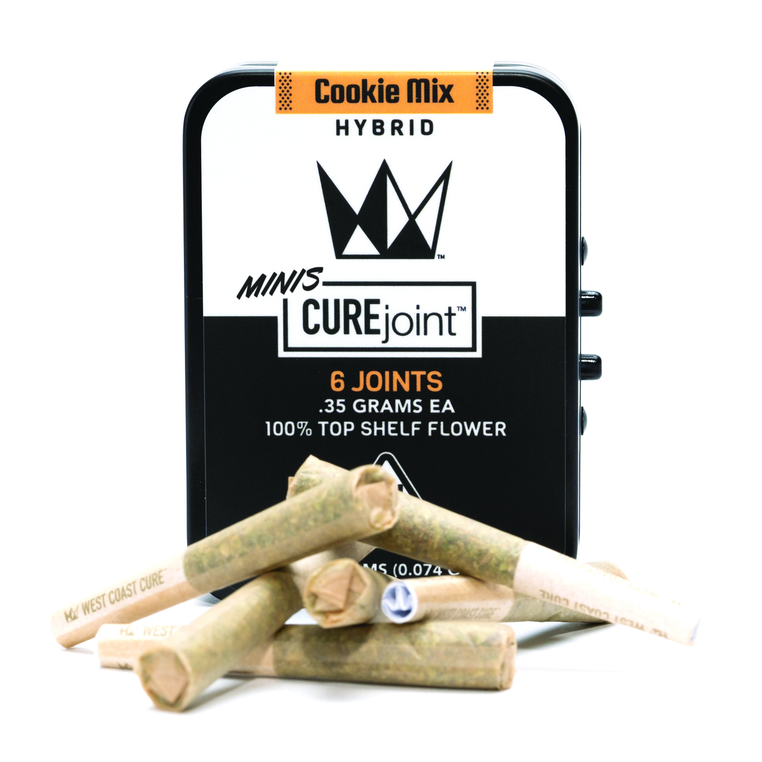 Photograph of product: COOKIE MIX 2.1G 6 PACK PREROLLS