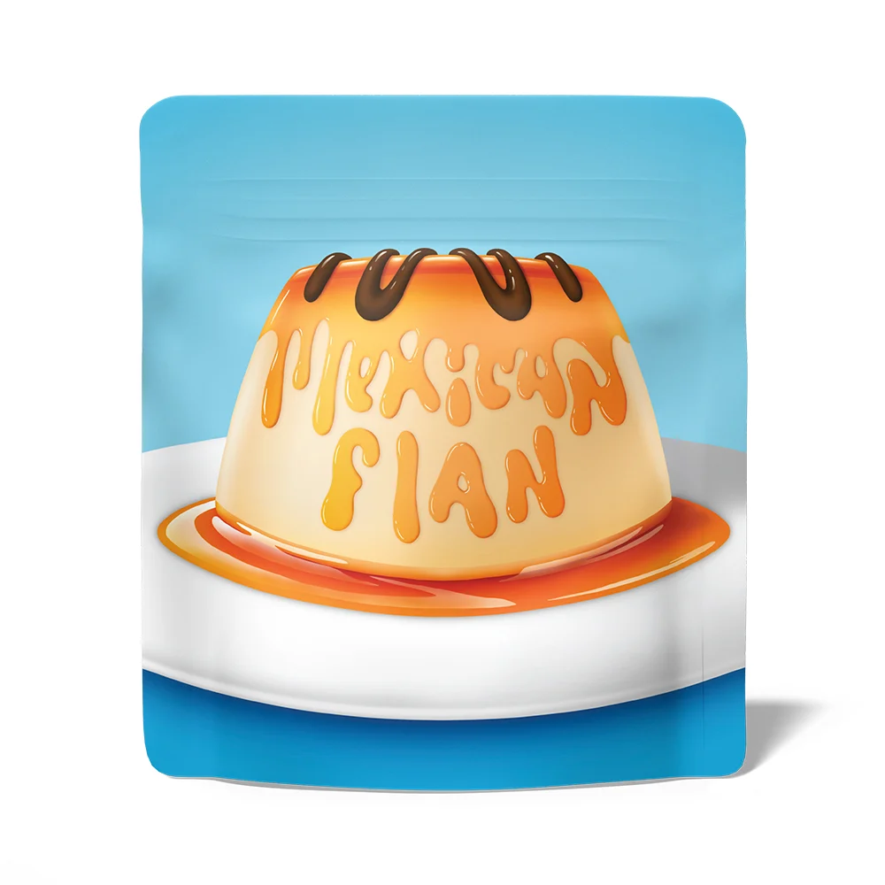 Photograph of product: Cookies - Mexican Flan - Flower - 3.5g