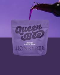 Photograph of product: Honeybee Queen Bee Gumdrops - Grape Soda 100mg TH-oui 1pcs.