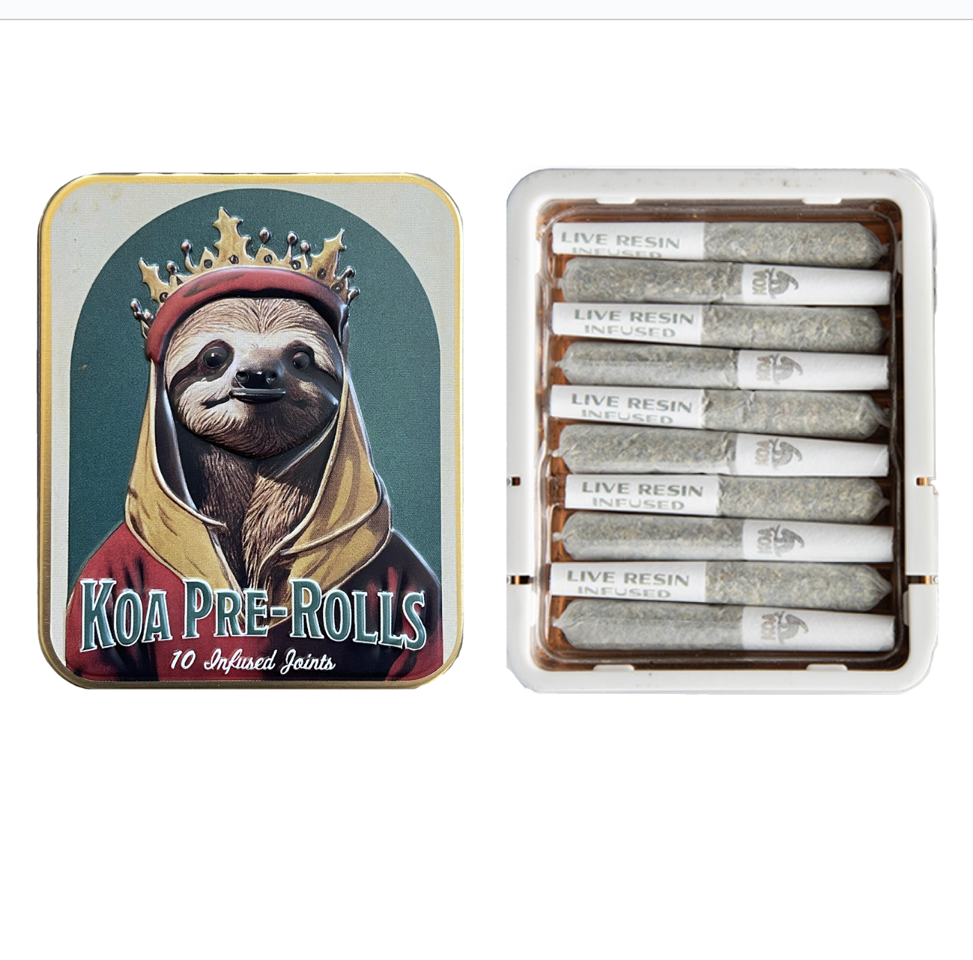 Photograph of product: KOA: Grapes n' Cream 10pk Infused Prerolls