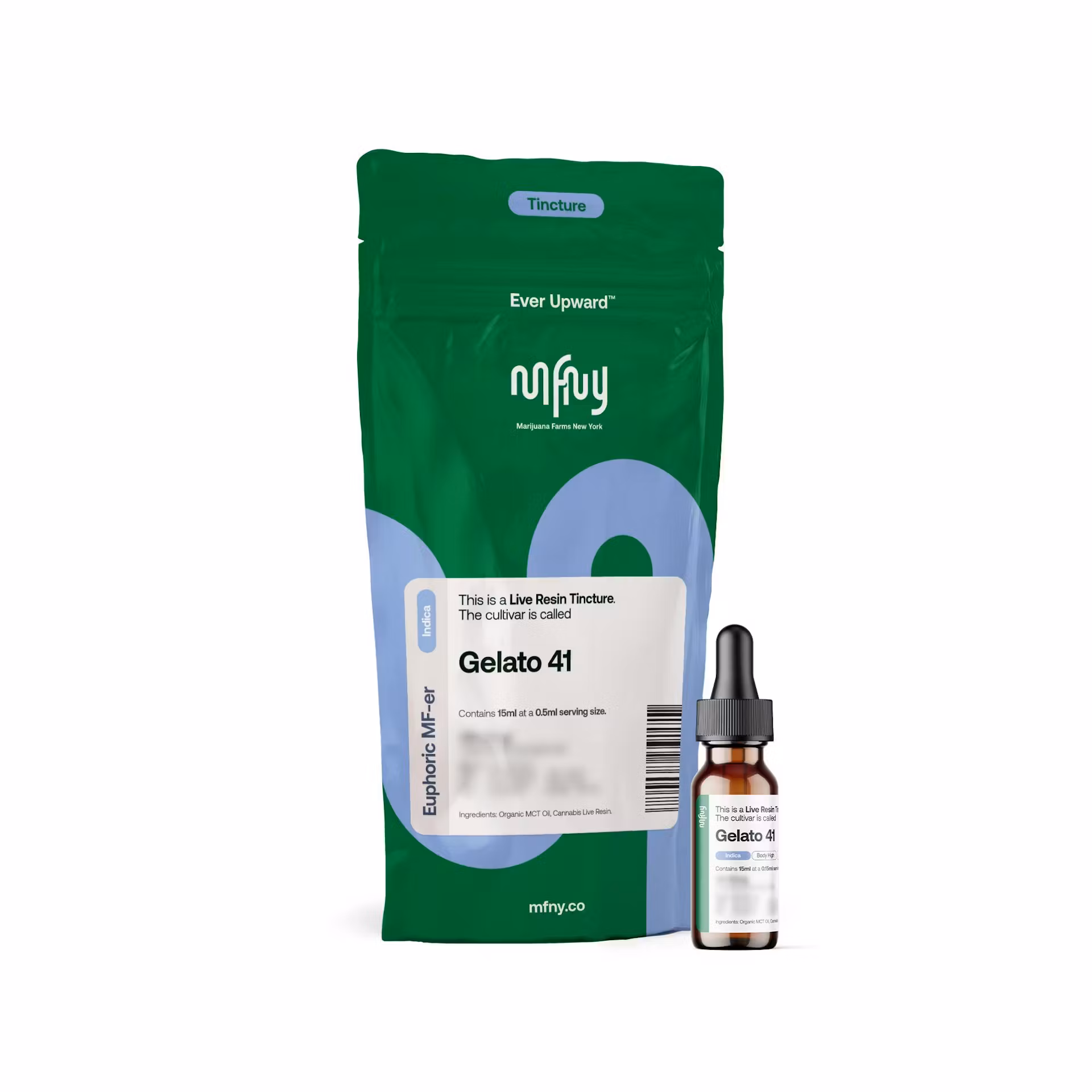 Photograph of product: MFNY - Gelato 41 Live Resin Tincture - 440mg
