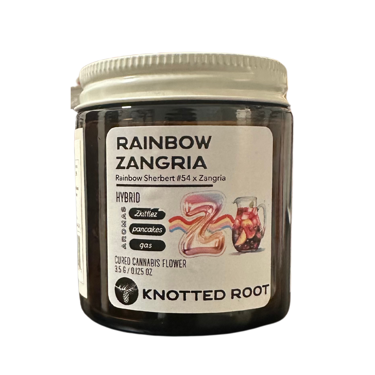 Photograph of product: Rainbow Zangria - 3.5g
