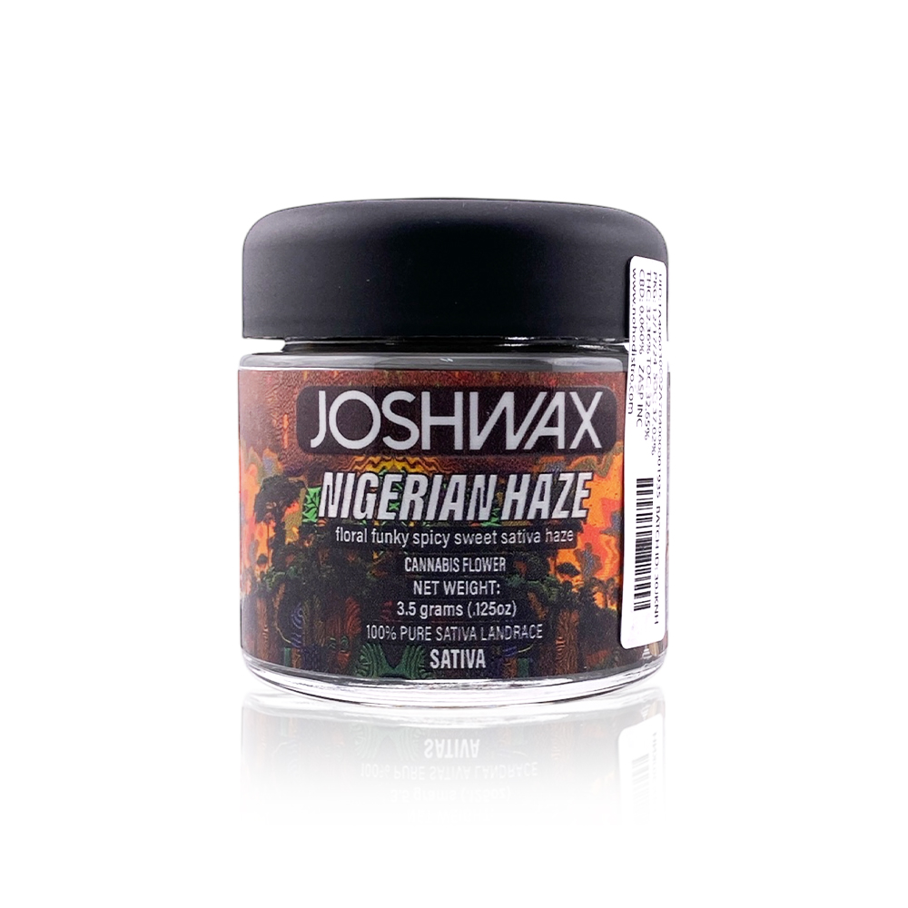 Photograph of product: JOSH WAX - Flower - Nigerian Haze - 3.5G