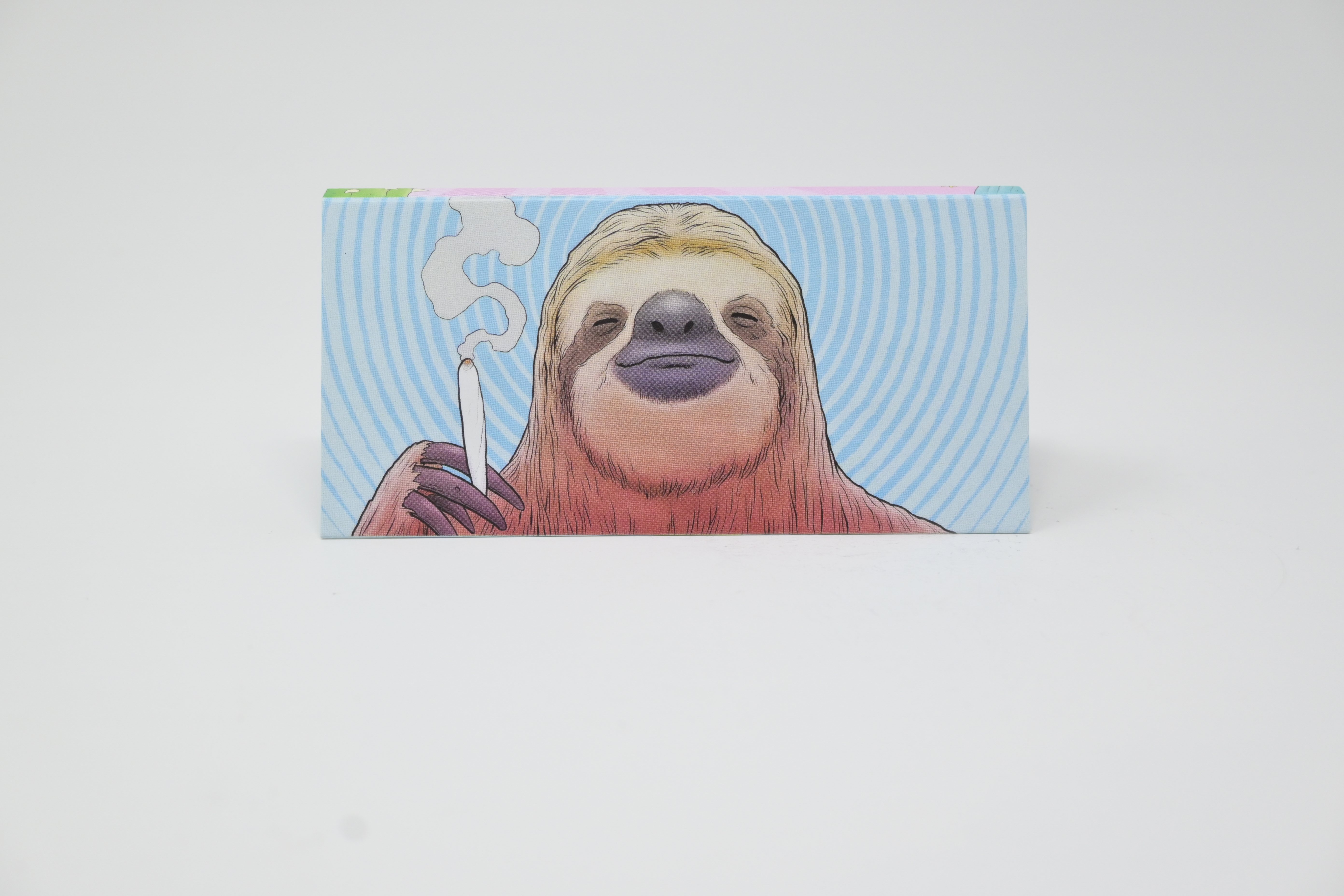 Photograph of product: Misc Merch | ZZZ's | Stoner Sloth King Size Rolling Papers + Tips