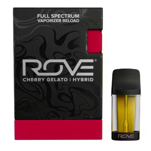 Photograph of product: Cherry Gelato Liquid Diamond Vape | Pod