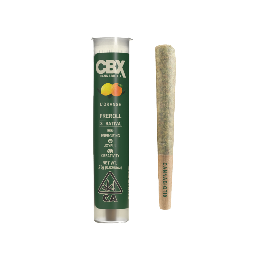 Photograph of product: L'ORANGE PRE-ROLL [0.75 G]