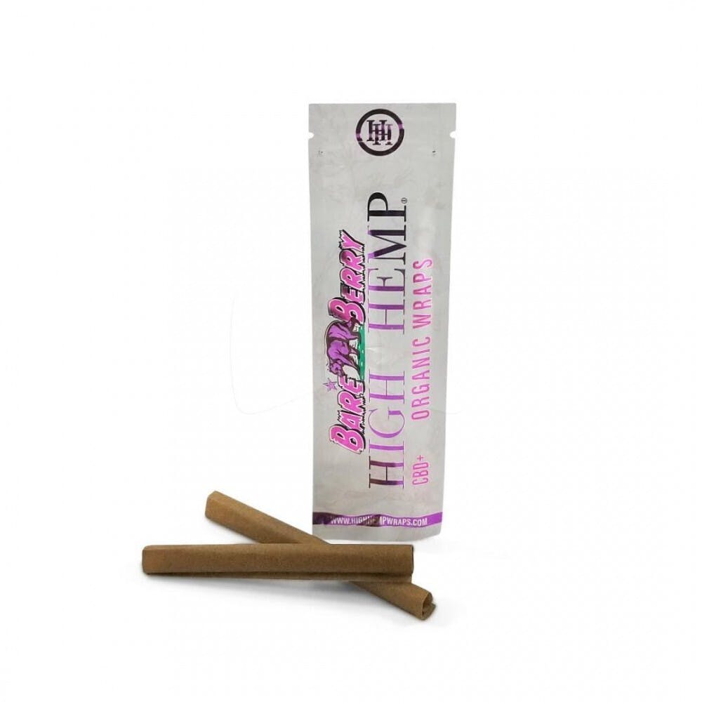Photograph of product: High Hemp Organic Wraps Bare Berry