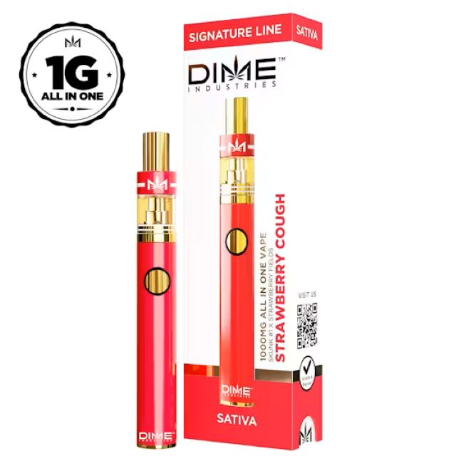 Photograph of product: DIME | STRAWBERRY COUGH - 1G ALL-IN-ONE