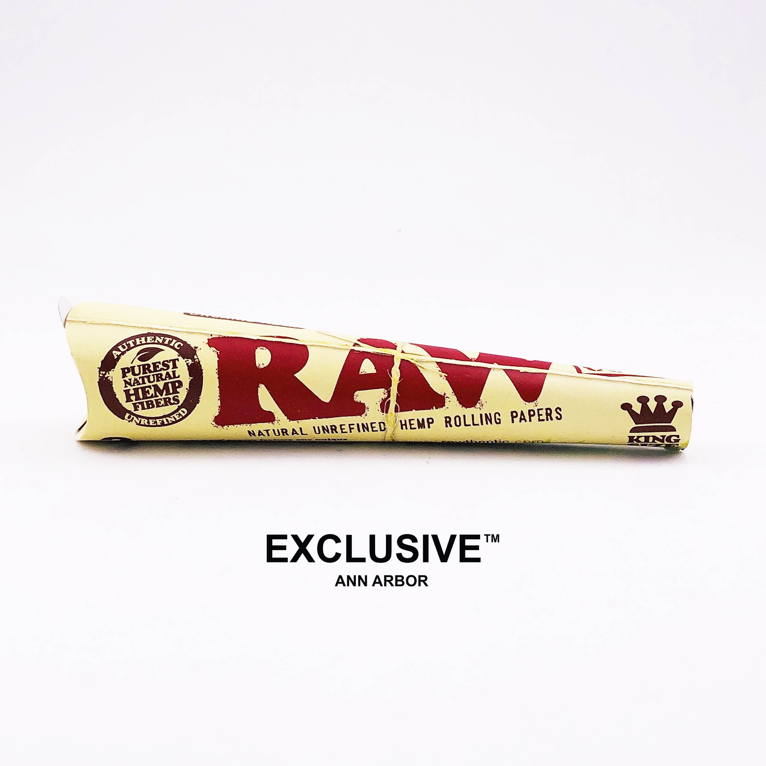 Photograph of product: Raw Organic Hemp 1 1/4 Cones 6pk