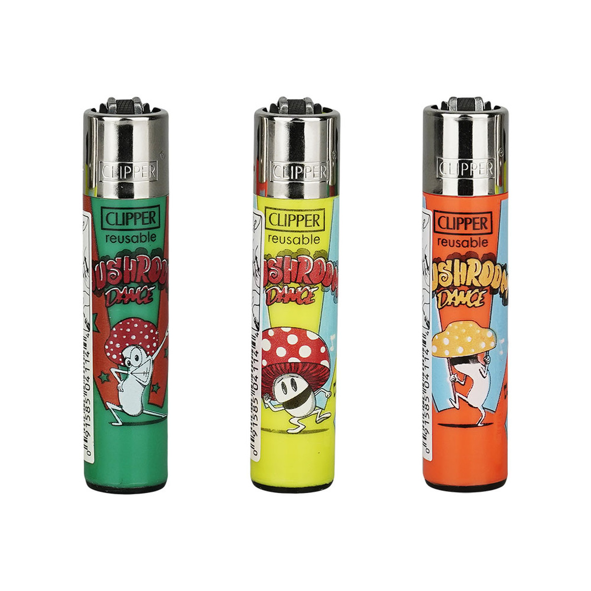 Photograph of product: Clipper | Refillable Lighter | Mushroom Dance