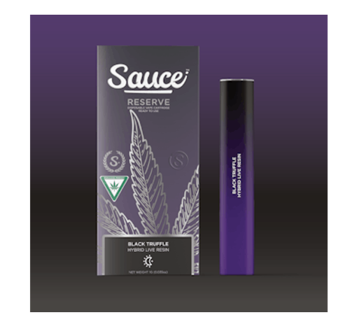 Photograph of product: Sauce - Black Truffle - Live Resin Disposable - - Hybrid