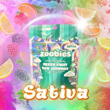 Photograph of product: RSO Zoobies Mixed Fruit Oui'd 10pk 100mg-S