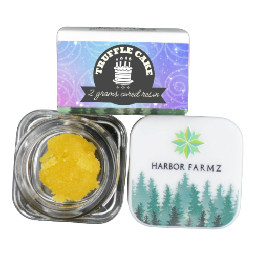 Photograph of product: Harbor Farmz Truffle Cake Cured Resin 2g