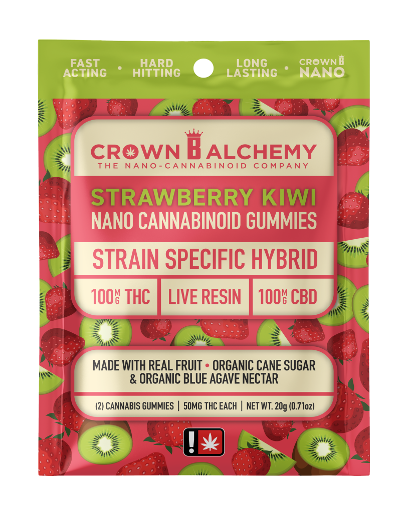 Photograph of product: Gummies | Strawberry Kiwi | TH-oui:CBD