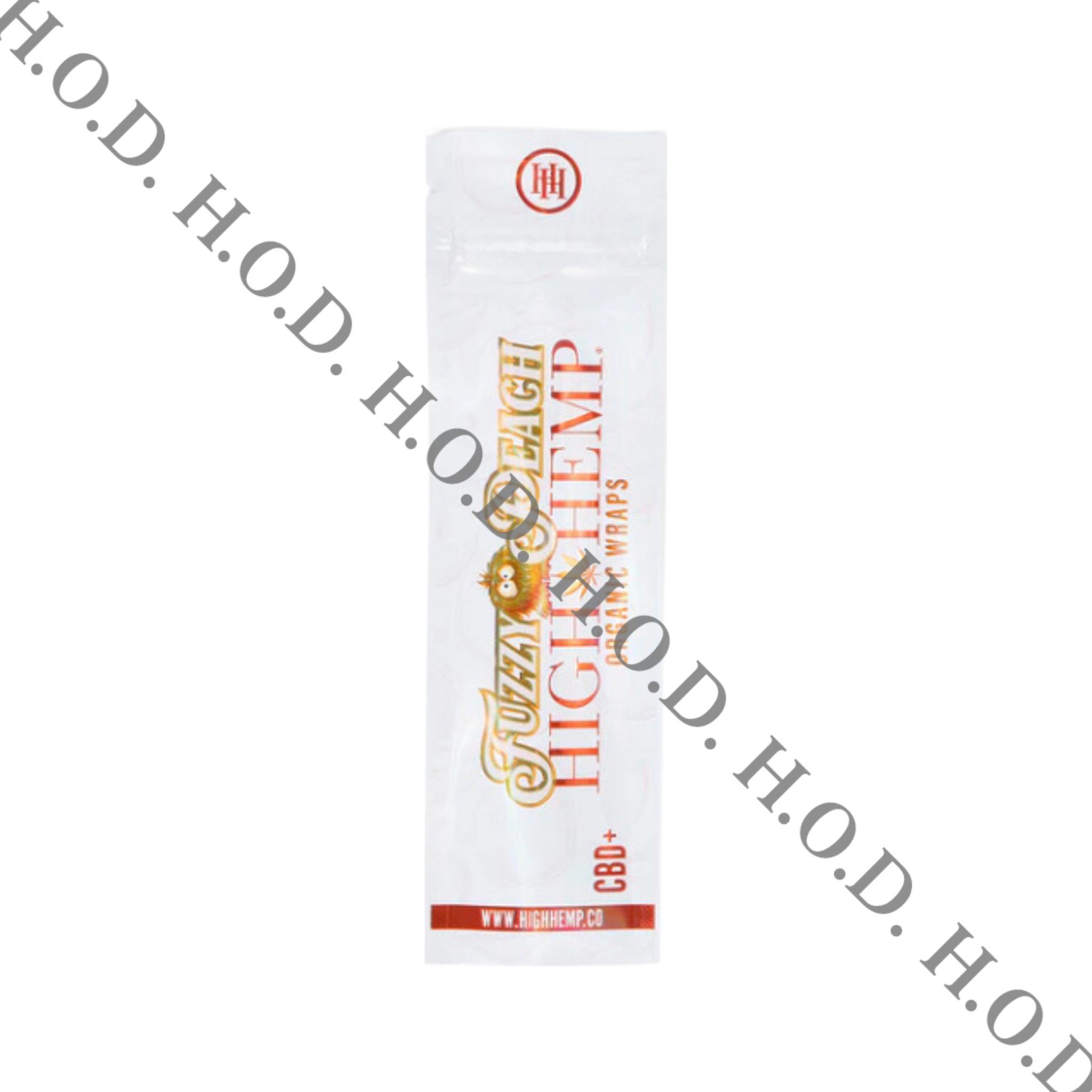 Photograph of product: High Hemp Organic Fuzzy Peach Wraps 2 Pack