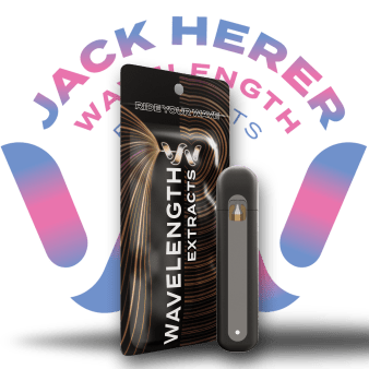 Photograph of product: WAVELENGTH 2G JACK HERER DISPOSABLE CARTRIDGE