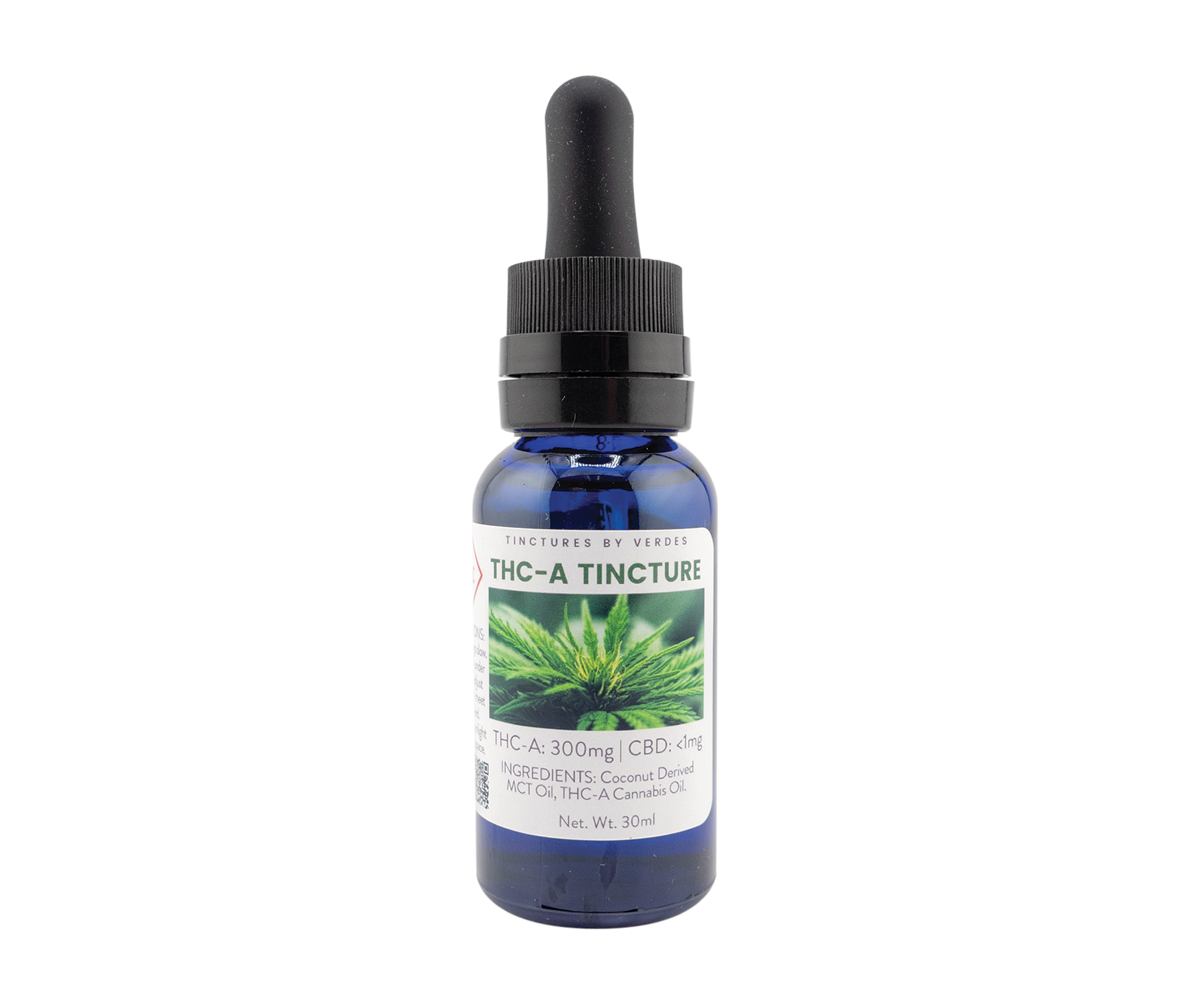 Photograph of product: Verdes | 30ml Tincture | TH-ouiA 300mg