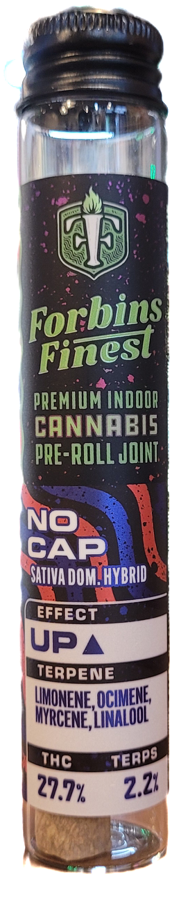Photograph of product: No Cap Pre-Roll | Forbins Finest