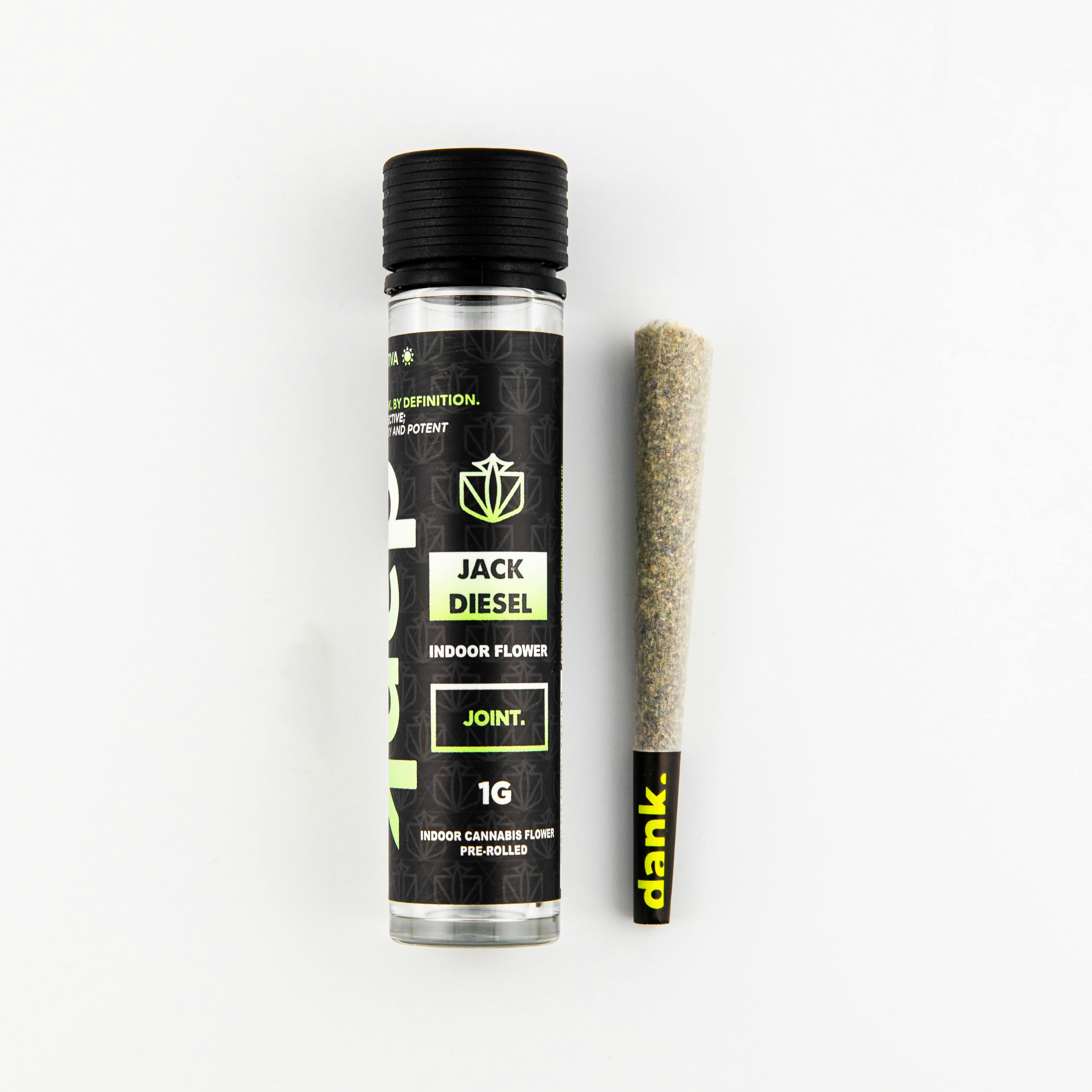 Photograph of product: Dank | Jack Diesel | 1g Pre-Roll