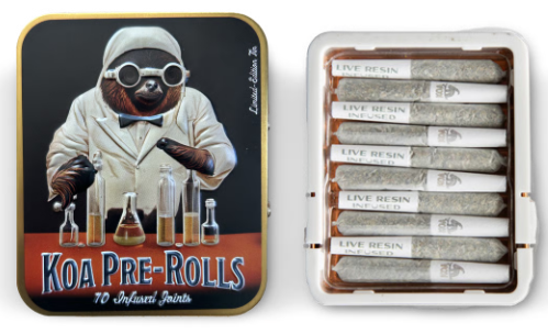 Photograph of product: Blackberry Dream Infused Pre Roll 10pk