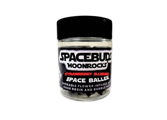 Photograph of product: Veterans Choice | "Space Baller" Moonrocks | Strawberry Slushie |  Jar - 28g