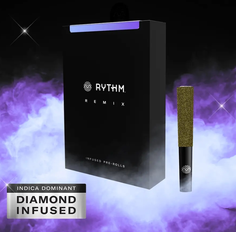 Photograph of product: Blueberry Kush Infused Pre-Roll | 5 x