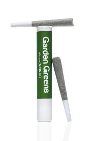 Photograph of product: Garden Greens - Cap Junky -1g /2pk - Prerolls
