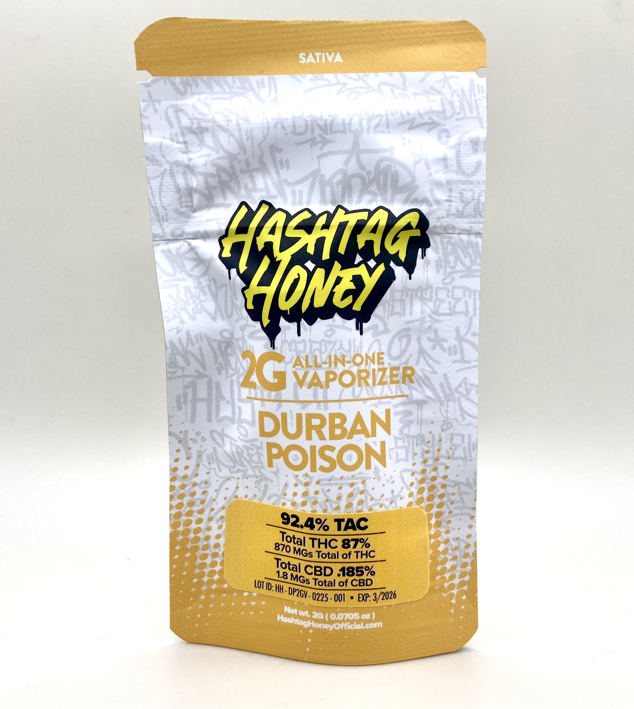 Photograph of product: au chocolattag Honey - Durban Poison - AIO