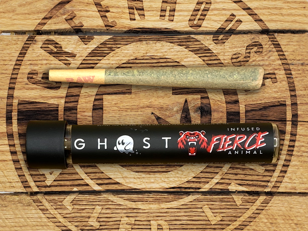 Photograph of product: Ghost | Fierce Animal | 1.2g Infused Pre Roll