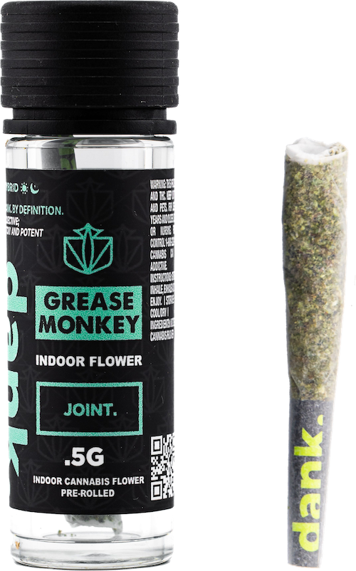 Photograph of product: Dank - Grease Monkey - Preroll