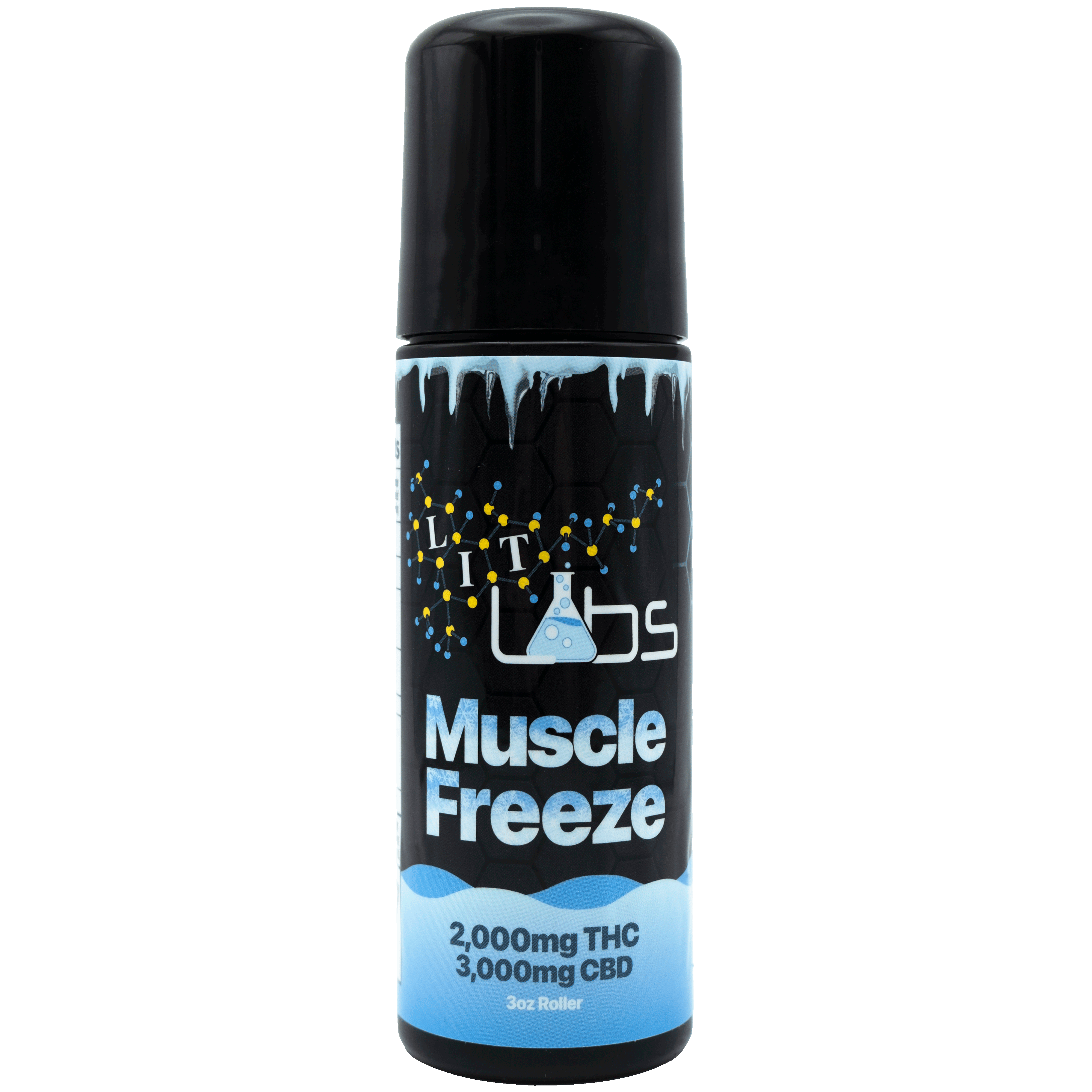 Photograph of product: Muscle Freeze | 1000MG CBD:1000MG TH-oui 3oz