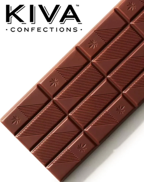 Photograph of product: Milk Chocolate Bar | 200mg | Kiva