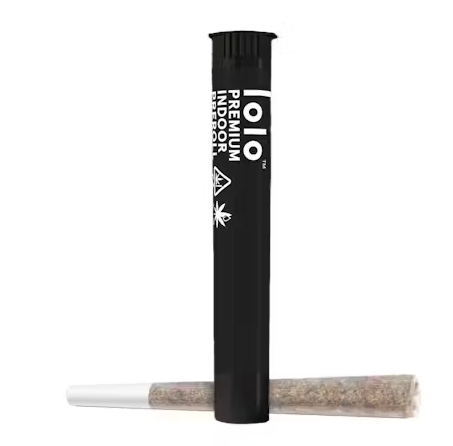 Photograph of product: 1g Yellow Zushi Infused Preroll - Lolo