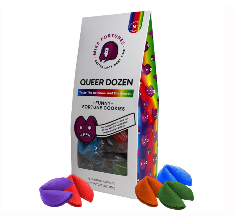 Photograph of product: Queer Dozen - Fortune Cookies