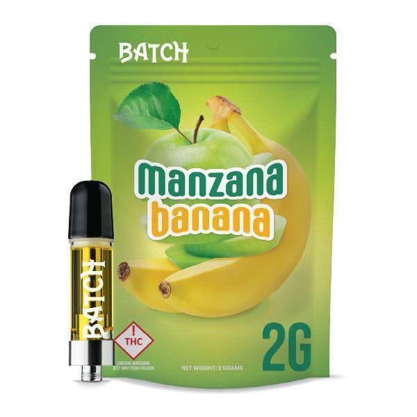 Photograph of product: Batch Manzana Banana Cartridge 2g