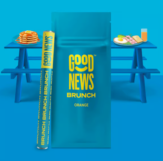 Photograph of product: Good News | Disposable | Brunch Orange