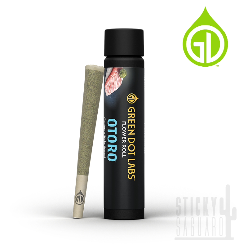 Photograph of product: Green Dot Labs Pre-Roll Otoro (H) 1g