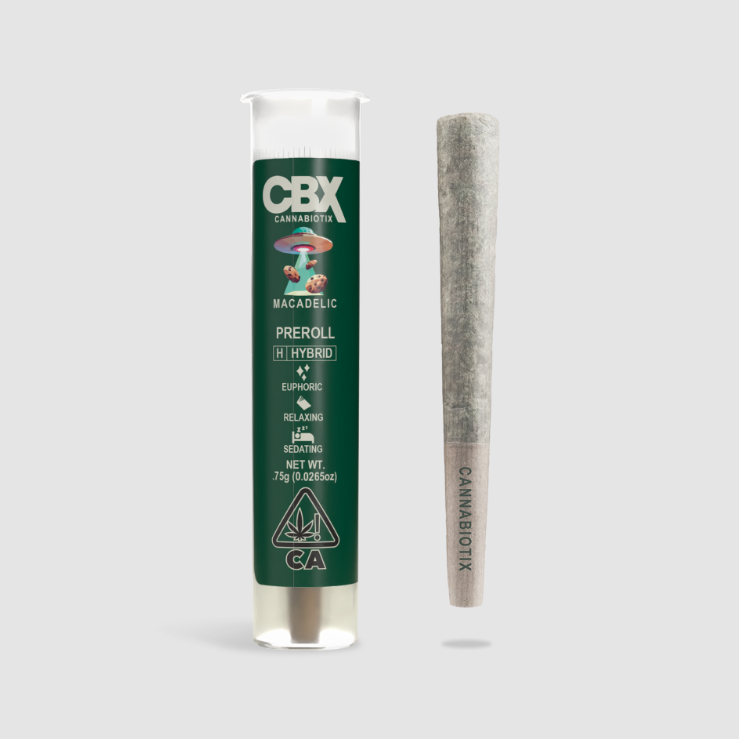 Photograph of product: Macadelic Pre-Roll CBX